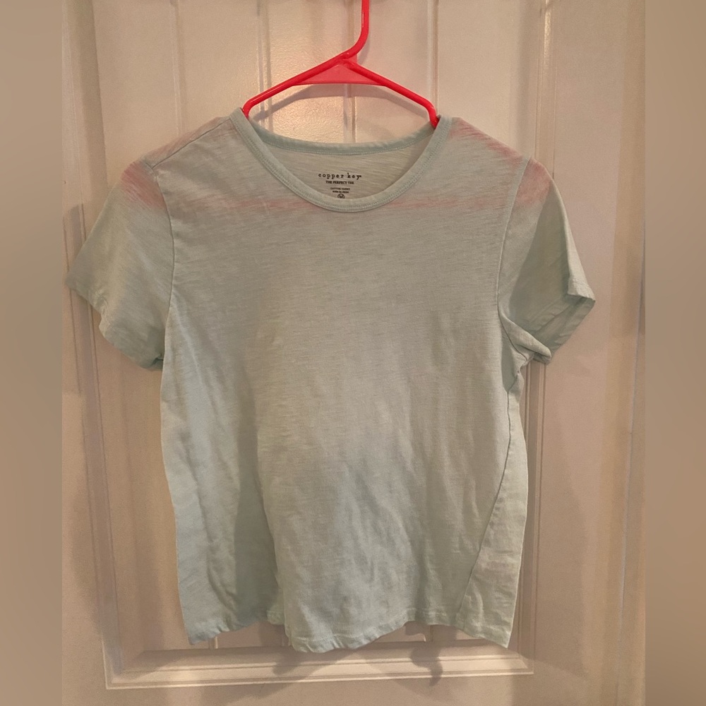 Copper Key light blue tee